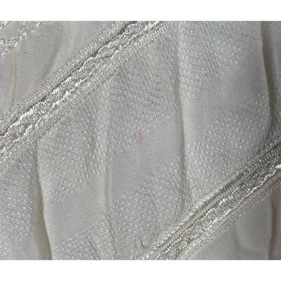 Women's Plus Sz Cream White Maxi Dress Coquette Boho Ethereal FairyCore Angel - Picture 11 of 11